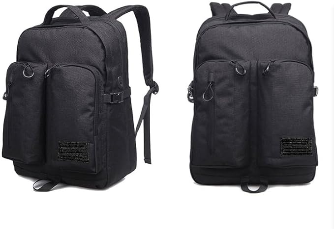 Tactical Backpack Military Molle Hiking 20-35L Camping Traveling Outdoor Mountaineering Training Sport Black