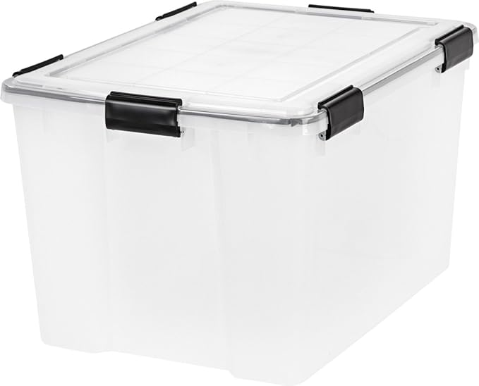 212 Main Deep Ultimate Storage 74 Quarts - Clear