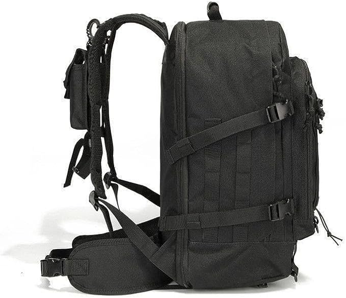Extra Large 60L Tactical Backpack for Men Women Outdoor Water Resistant Hiking Travel Laptop Bag(G)
