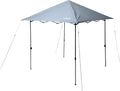 Coleman Oasis Lite Pop-Up Canopy Tent with Side Wall Attachment Portable Shelter with Easy Setup &amp Takedown Wheeled Carry Bag Included 7x7/10x10ft Sizes