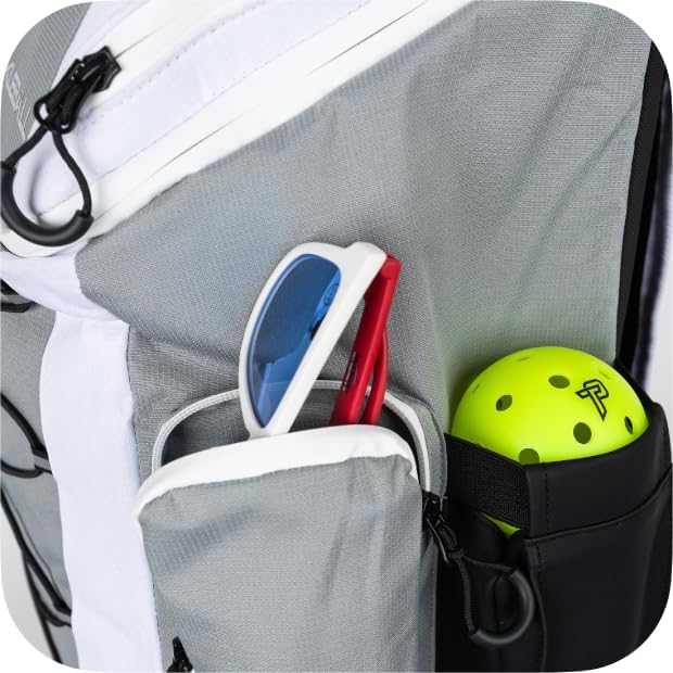 TP Titan Pickleball Backpack - Large 56L Bag for Players Fits 6 Paddles Ventilated Shoe Pocket Multiple Compartments Durable &amp Lightweight