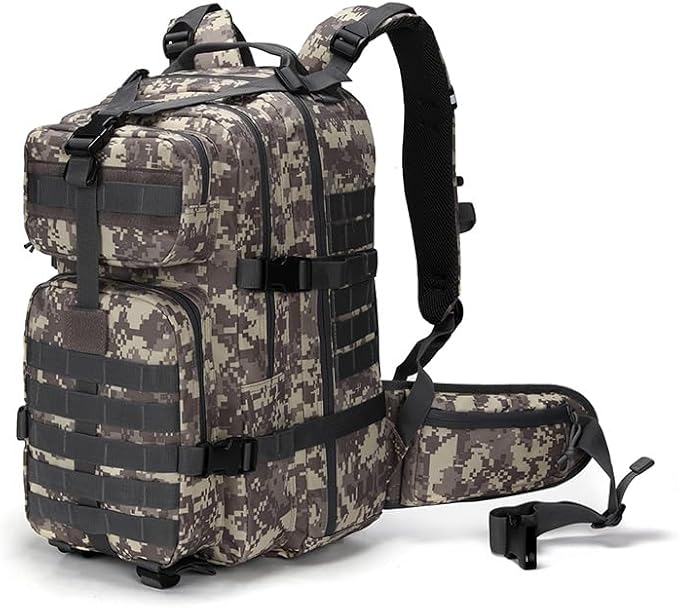 Camo hunting backpacksmall tactical backpack military backpack for men camping backpack 3-day bag(Acu Camo)