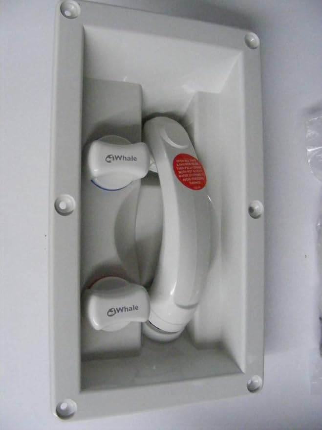 Mixer Swim N Rinse Shower White Without Cover