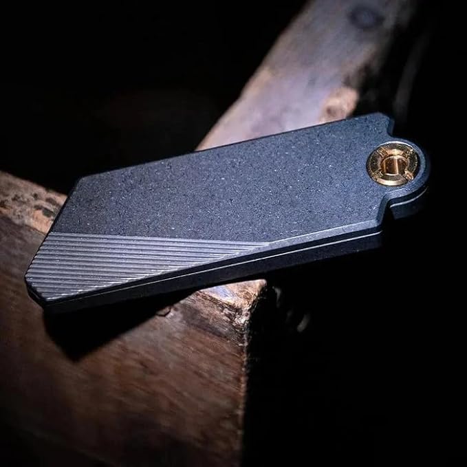 PICHI G9 Titanium Utility KnifeLightweight Pocket Utility KnifeEDC Pocket KnivesCNC Unibody Quick Change BladeButton Lockfor Men Women Outdoor HikingCampingwith 2 Replaceable Blades