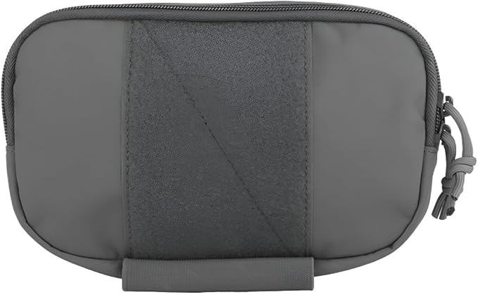 Small Multi-Purpose Task Bag Nylon Utility Pouch With Inner Hook-and-Loop Panel &amp Elastic Straps For Team Activities Tactical Games (25x16cm)