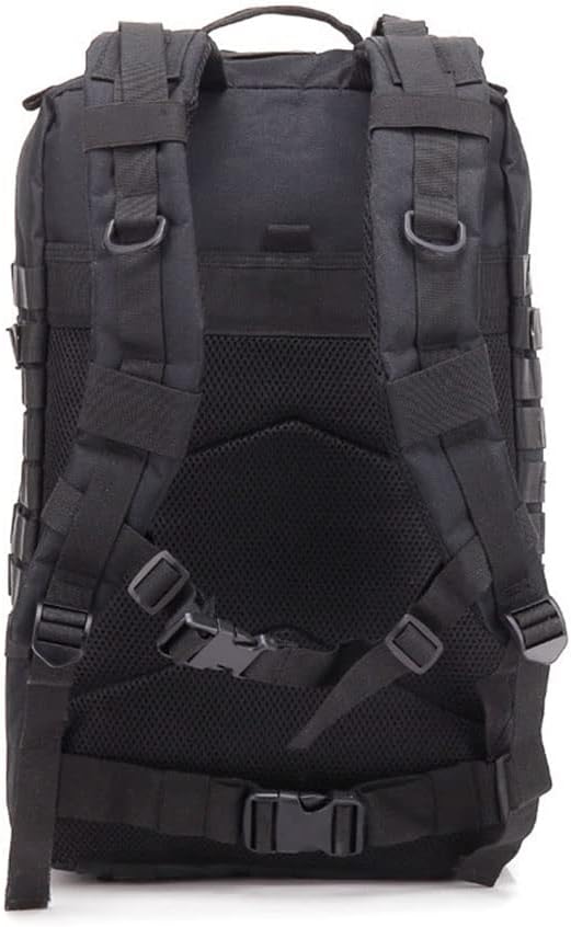 Outdoor Sports Pack Hiking Bag Tactical Rucksack Camo Knapsack Combat Camouflage Tactical 45L Molle Backpack