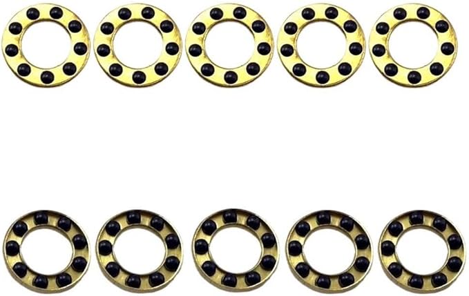 10 Pieces Brass Flippers Fit for We Knives CNC Gasket Washers DIY Making Accessory
