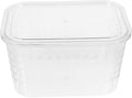 LALAFINA Clear Book Storage Organizer with Lid Transparent Pet Container for for Storing Books Toys Snacks and More