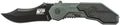 Smith &amp Wesson M&ampP SWMP1B 7.1in High Carbon S.S. Assisted Folding Knife with 2.9in Clip Point Blade and Aluminum Handle for Tactical Survival and EDCBlack