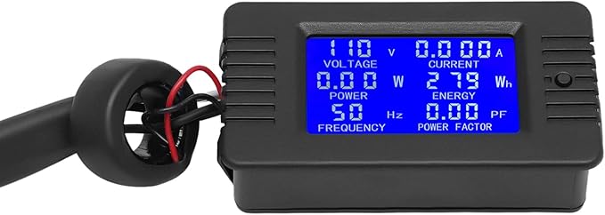 1200W Grid Tie Micro Inverter 110V Solar Panel Smart Inverter 32-bit DSP SPWM Control Six Protection Single-Phase Self-Cooling Micro Inverters w/Two Gaskets LCD Display