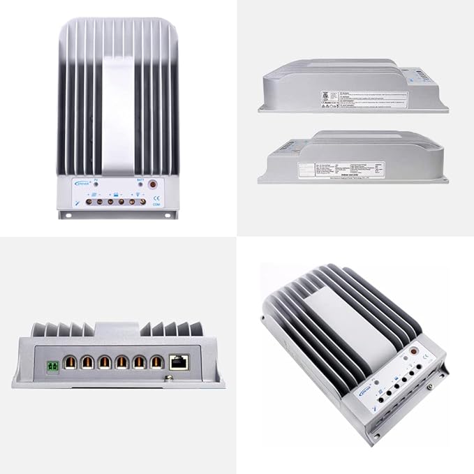 Epever 40A MPPT Solar Charge Controller Tracer BN Series Negative Ground 40 Amp Solar Panel Charge Controller 12V/24V Auto Identifying Intelligent Regulator Max. PV 150V