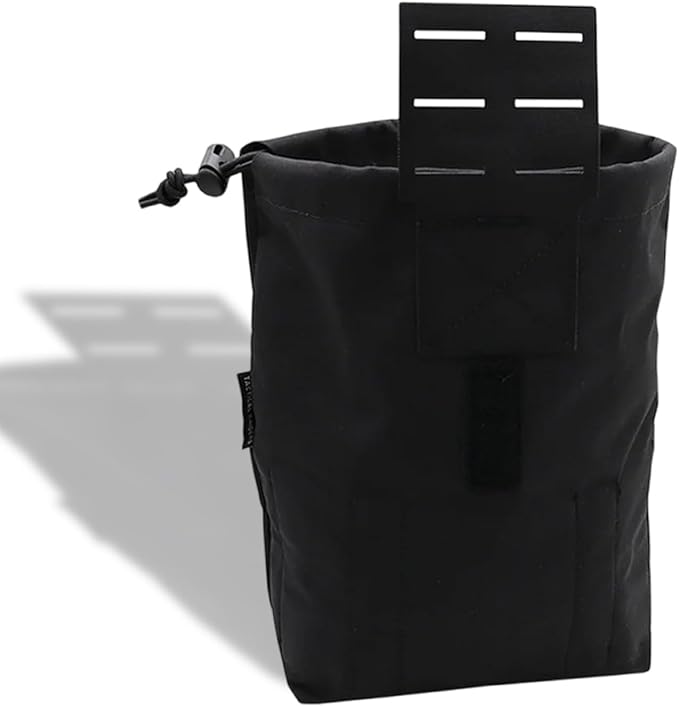 Tactical Folding Dump Pouch Utility Tool Bag Molle Drawstring Ammo Mag Pouch for Vest Tactical Backpack