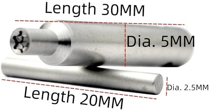 2 Sets Screw Driver Wrench Replacements Fit for Microtech DIY Making Accessory CNC Screw Removal Tool