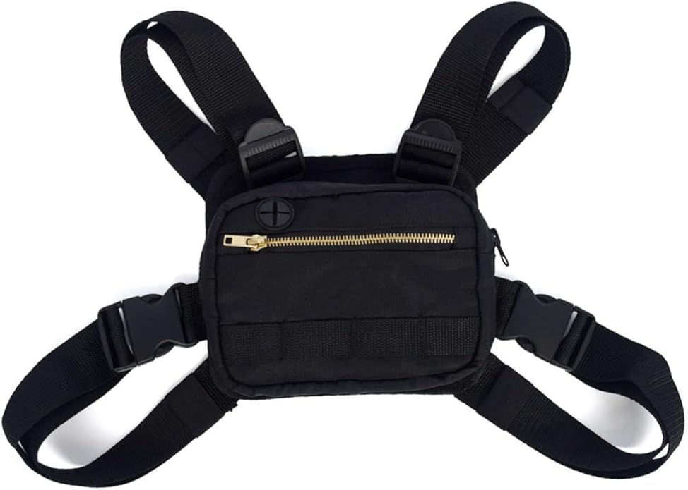 COLLBATH 1pc Hiking Gear for Women Chest Pack Vest Bag Front Pouch Fashion Chest Bag Storage for Phone