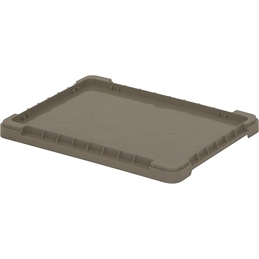 Quantum LID1215 Tote Box Lid Polyethylene Gray