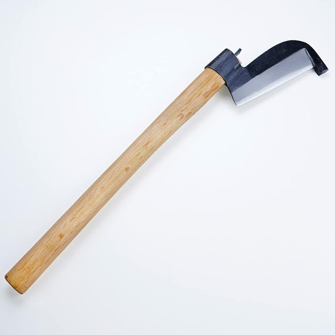 HONMAMON Round Hatchet 440g Shirogami Steel Pruning Tools Japan