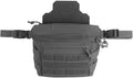 Molle PC Drop Pouch Bag for Vest Chest Rig Plate Carrier Convenient Buckle Rich Space 3 Ways of Use Waist Bag with Sling