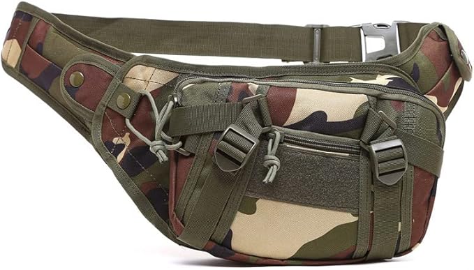 Outdoor Tactical Bag Assault Combat Waistpack Camouflage Tactical Molle Waist Pack