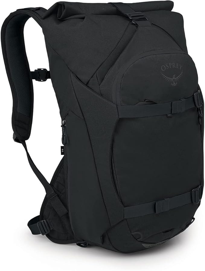 Osprey Metron 22L Roll Top Commuter Backpack Black