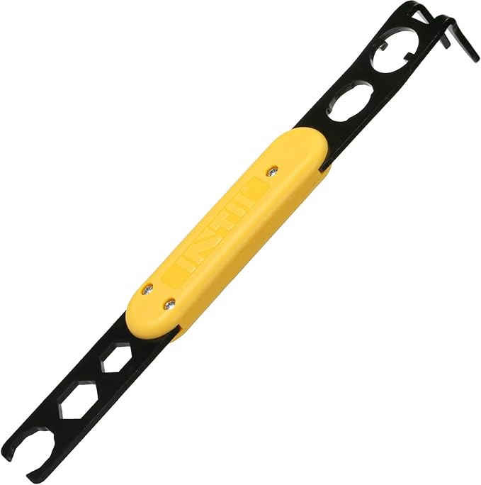 Universal MC4 Disconnect Tool Metal MC4 Tool with 6-in-1 Wrench Efficient Solar Connector Tool for Assembly and Disassembly PV Connectors