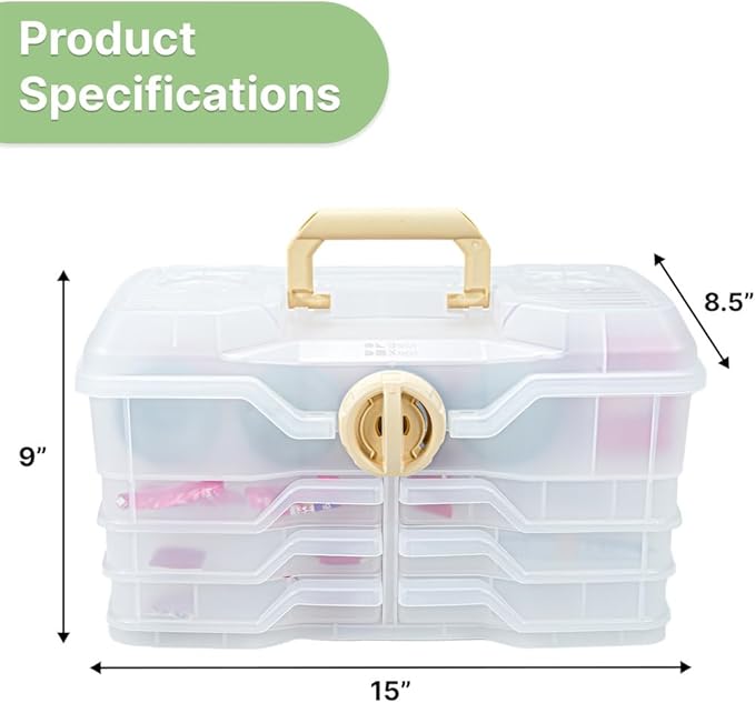 Best Kept | Kitchen Drawer Organizers | Plastic | Under Sink Organizer | Clear Bins For Organizing | Kitchen Storage Organization | Translucent White