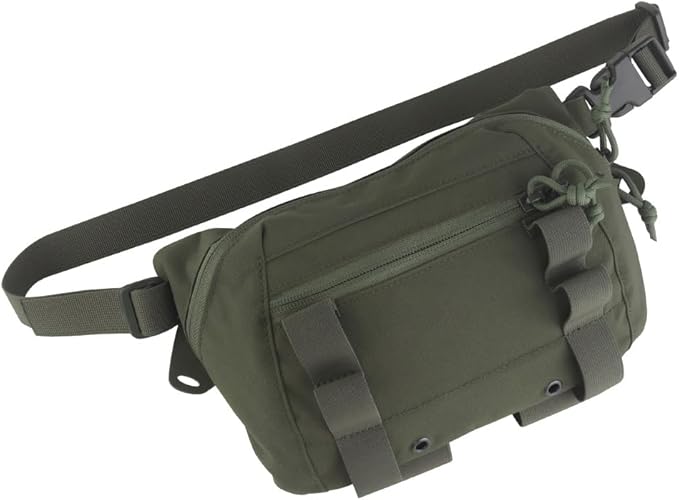 Tactical Drop Pouch Fanny PackUtility EDC Large Multi-Purpose Waist Bags for Tactial Vest Chest Rig