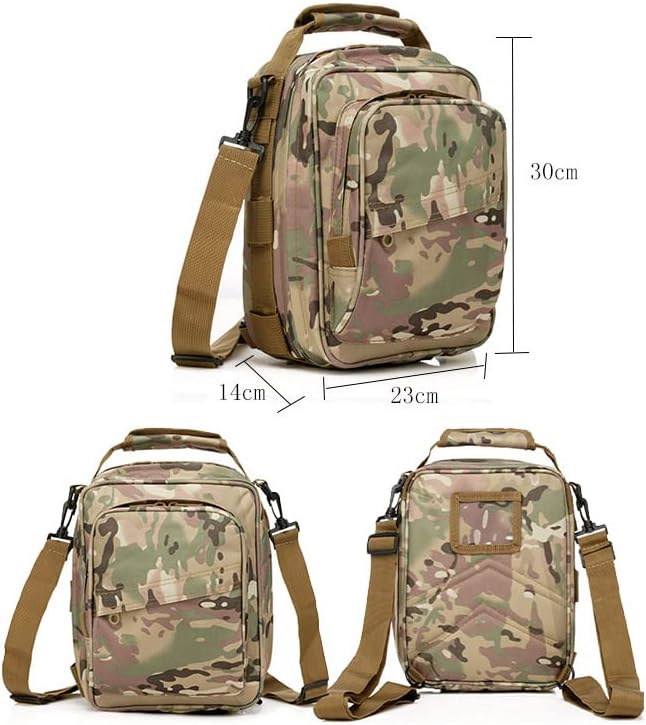 Outdoor Sports Hiking Sling Pack Camouflage Tactical Molle Shoulder Bag