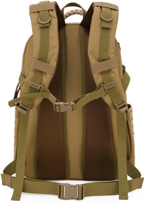 Tactical Backpack Military Molle Hiking 36-55L Traveling mountaineering outdoor waterproof multifunctional dark night camouflage