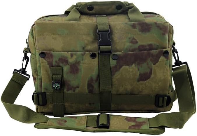 Outdoor Sports Hiking Pack Range Bag Molle Camouflage Tactical Gear Laptop Bag - A-Tacs FG Medium
