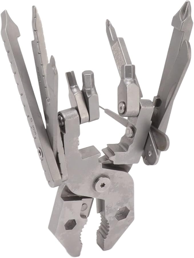 Pocket Multitool 420 Cast Steel Pocket Pliers Convenient Folding Mini Multitool Pliers for Heavy Duty Use