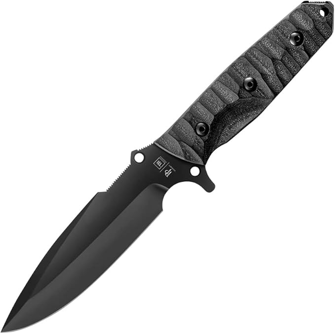 11060035 4.5 MOX Steel Blade Black G10 Handle Fixed Survival