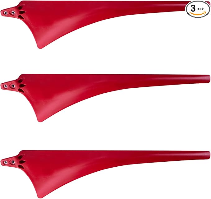 630mm Delta WingsHigh Strength Carbon Nylon Fibers Blades for Horizontal Wind Turbine Generator Windmill Accessories 100W 200W 300W 400W 600W 800W DIY Blades.