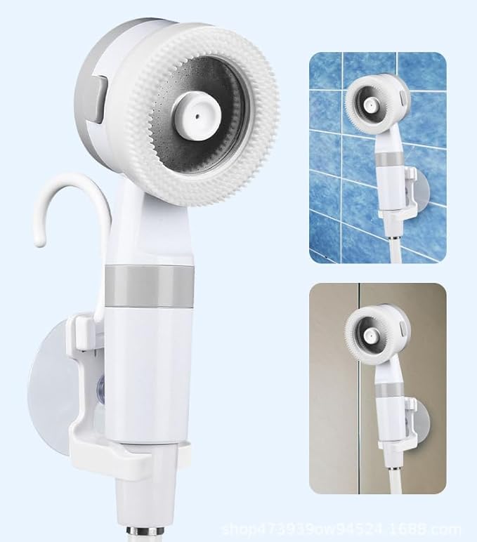 Portable Camping Shower Handheld USB Rechargeable Electric Shower