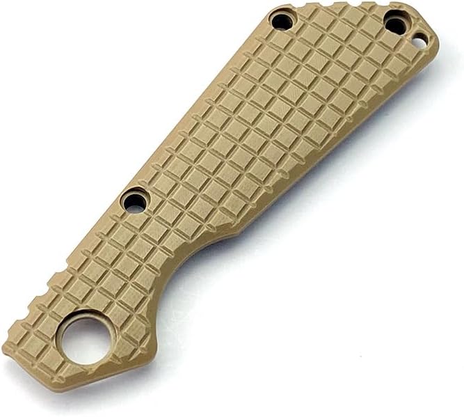 1PC G10 Scale Handle Replacement in Gray Fits for Strider SNG New Version