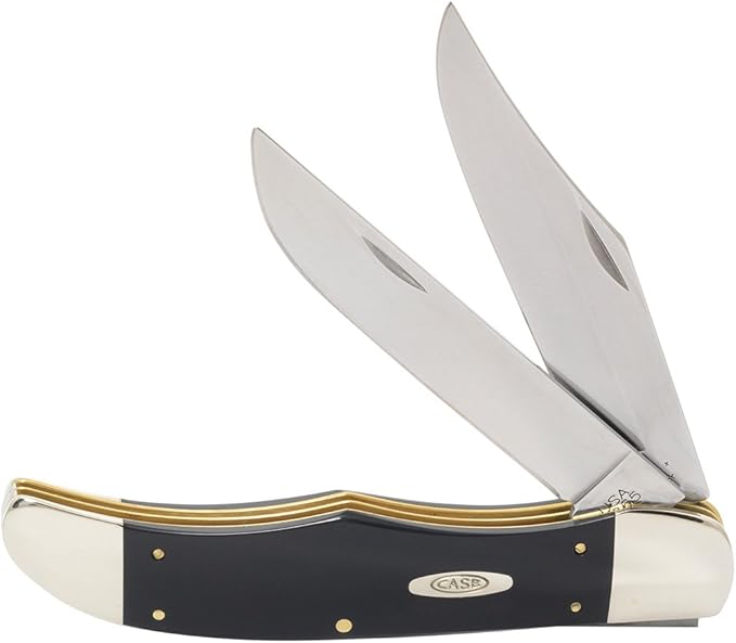 Case WR XX Pocket Knife Black Synthetic Folding Hunter Item #22482 - (2265 SS) - Length Closed: 5 1/4 Inches
