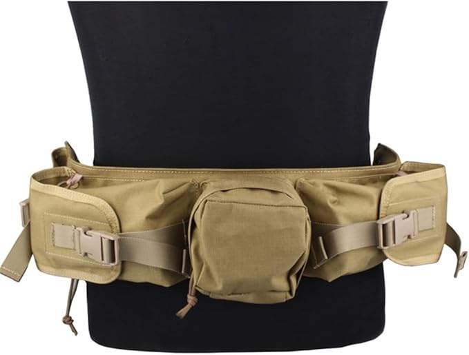 emersongear Sniper Waist PackTac Belly Belt Pouch for Mil Hiking Running Activities