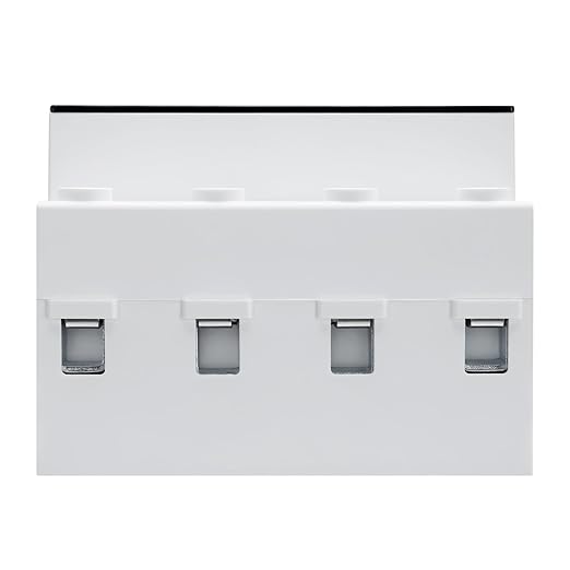 100amp AC110V Automatic Transfer Switch with LED Display 50/60Hz 2P ATS Auto Dual Power Outdoor Changeover Switch for Home GeneratorL1 Priority Din Rail Mount CE Certified Selector Transfer Switches