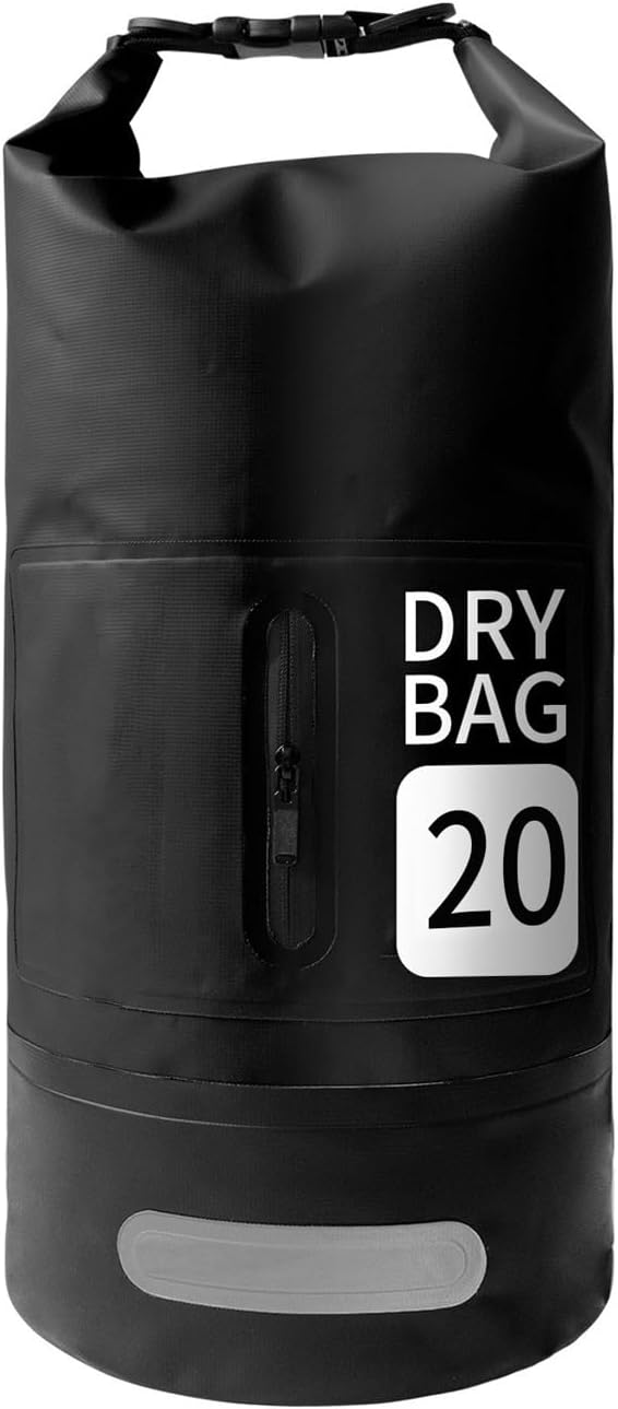20L Dry Bag with Adjustable Shoulder Strap Water Proof Bag Dry Packs Water Proof Pack Sacks for Swimming Rafting Diving