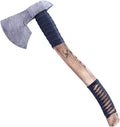 18 Custom Handmade Damascus Steel Throwing Axe Hatchet Ash Wood Handle
