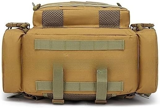 Tactical Backpack Military Molle Hiking 56-75L Military Fan Outdoor Hiking Tactical Bag Black