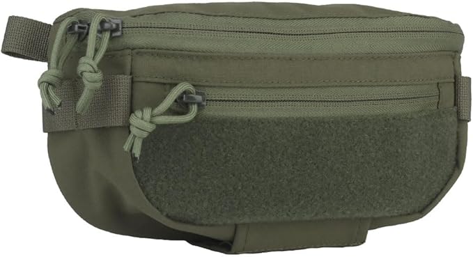 Tactical Sub Abdominal PouchDual-Purpose Dangler Drop Pouch with Tourniquet HolderTactial Vest Chest Rig Carrying Kit Bag
