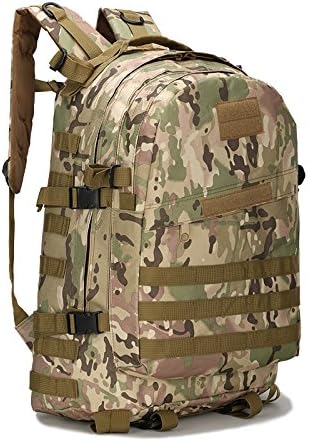 Outdoor Tactical Backpack Military Rucksacks Assault Pack Combat Bag 45L