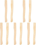 DOITOOL 10Pcs Camping Hatchet Wood Replacement Handle for Camp 14.9 Inch Hatchet Handle Replacement Hickory Camping Accessories 38x4.4cm