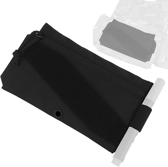 Tactical Vest Extension Small BagEDC Tool Admin Medical Emergency Storage Pouchfor Military Outdoor Airsoft Paintball Hunting
