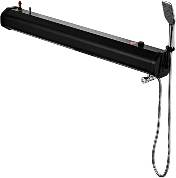 4.8 Gallon Solar Portable Pressurized Water Tank Roof Rack Shower for Camping Overlanding Trucks SUV Off Road Vehicle Outdoor Washing System
