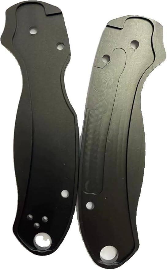 1 Pair Scales Handle Fits for Para 3 C223 CNC Aluminum Handle Patch DIY Replacement Accessory(Gray)