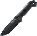 KA-BAR BK22 Becker Campanion Fixed Blade Knife 5.25 Drop Point 1095 Cro-Van Black Blade Ultramid Handle Black