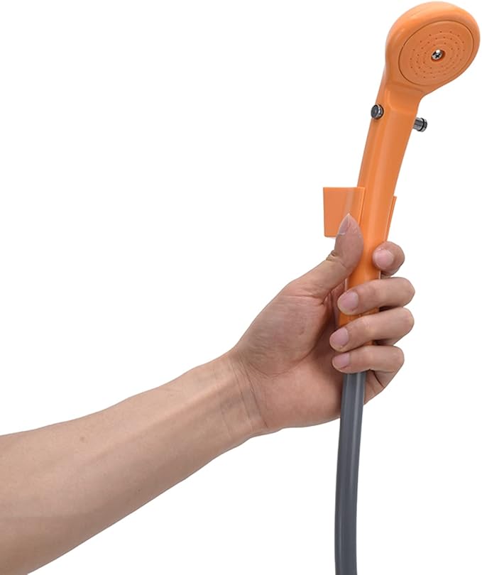 Portable Camping Shower Kit - DC12V Outdoor Shower Kit with Ergonomic Design and Easy Installation
