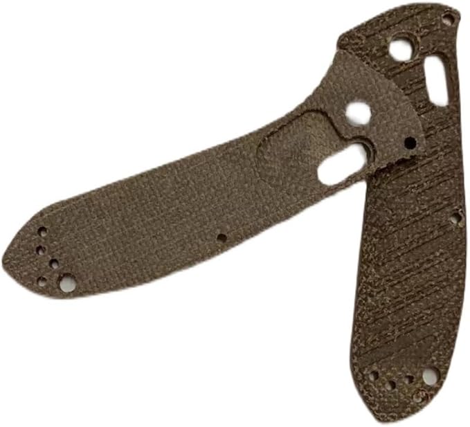 1 Pair Scales Handle Fits for Bugout 575 Custom G10 Linen Handle Patch DIY Replacement