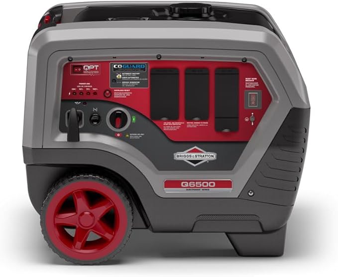Briggs and Straton 6500W Portable Generator Outdoor Electric Start